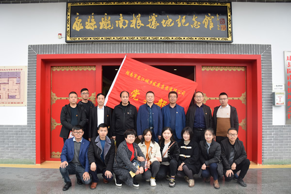 市龍江集團開展“不忘初心、牢記使命”主題黨日活動